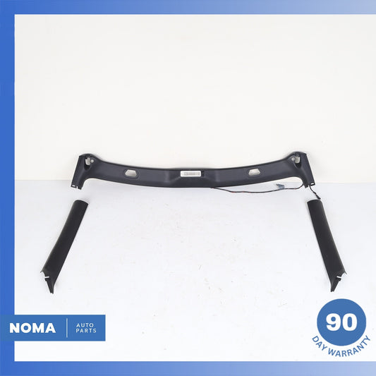 96-02 BMW E36 Roadster Window Top Upper Headliner A-Pillar Trim Panel Set OEM - photo 1