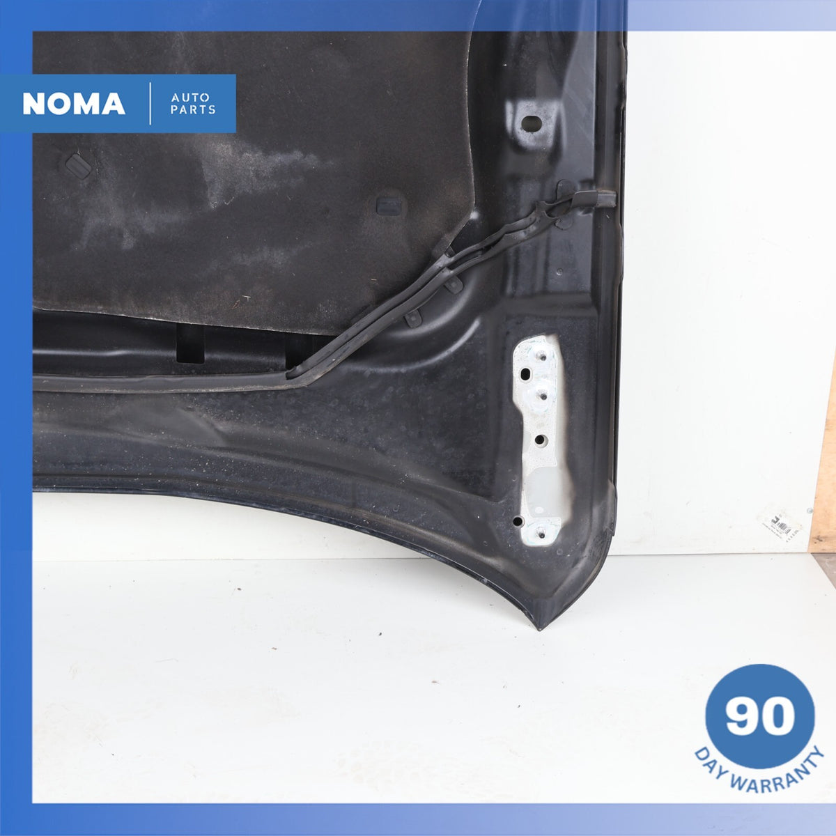 16-23 Jaguar X260 XF Hood Bonnet Cover Panel Assembly Santorini Black OEM - photo 12