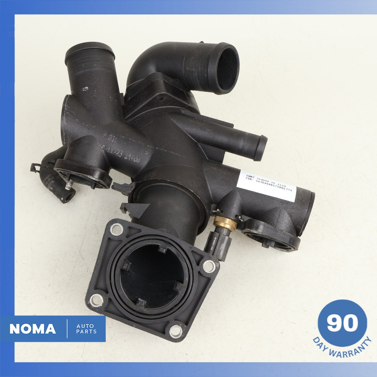 Jaguar X150 XK Engine Coolant Thermostat Housing 6R838A504CC OEM - photo 9