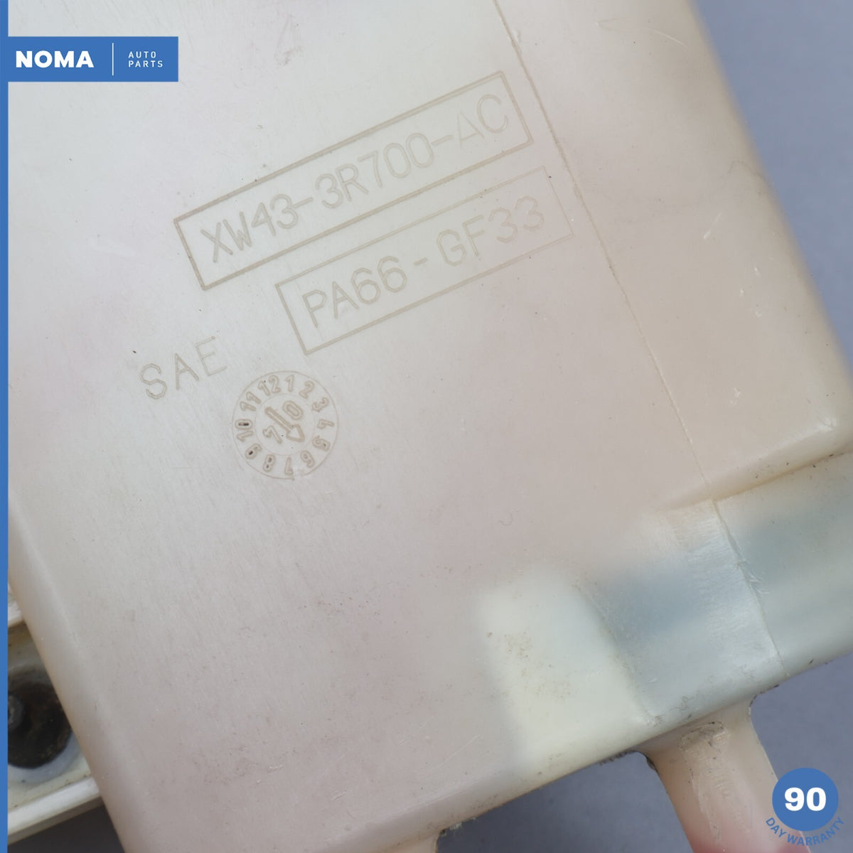 03-08 Jaguar S-Type X202 Power Steering Fluid Reservoir Bottle XW433R700AC OEM - photo 16