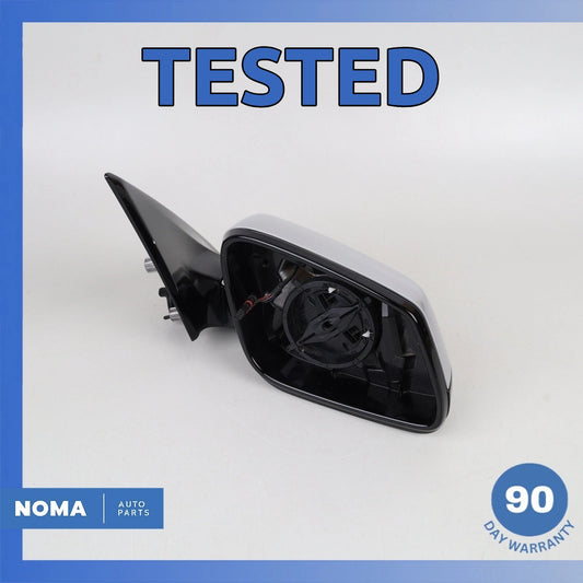 10-13 BMW F07 535i GT 528i Right Passenger Rear View Door Mirror Silver OEM - photo 1
