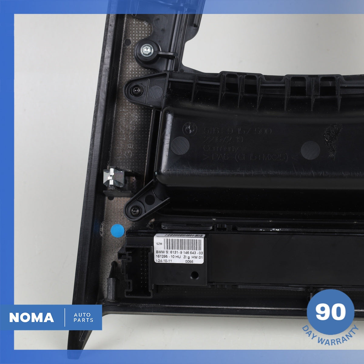 12-16 BMW E89 Z4 Center Console Switch Cover Panel Trim Wood  OEM - photo 15