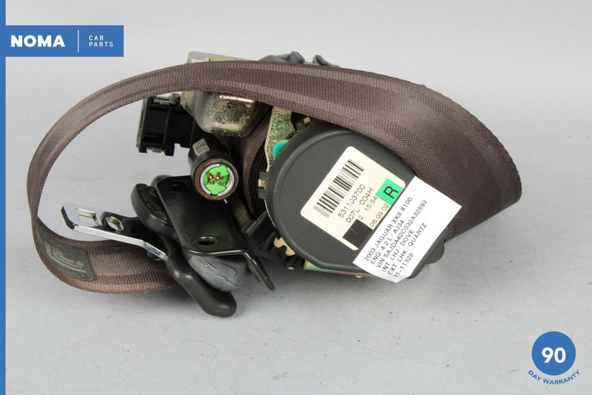 03-04 Jaguar XK8 XKR X100 Front Right Passenger Side Seat Belt Retractor LEG OEM - photo 4