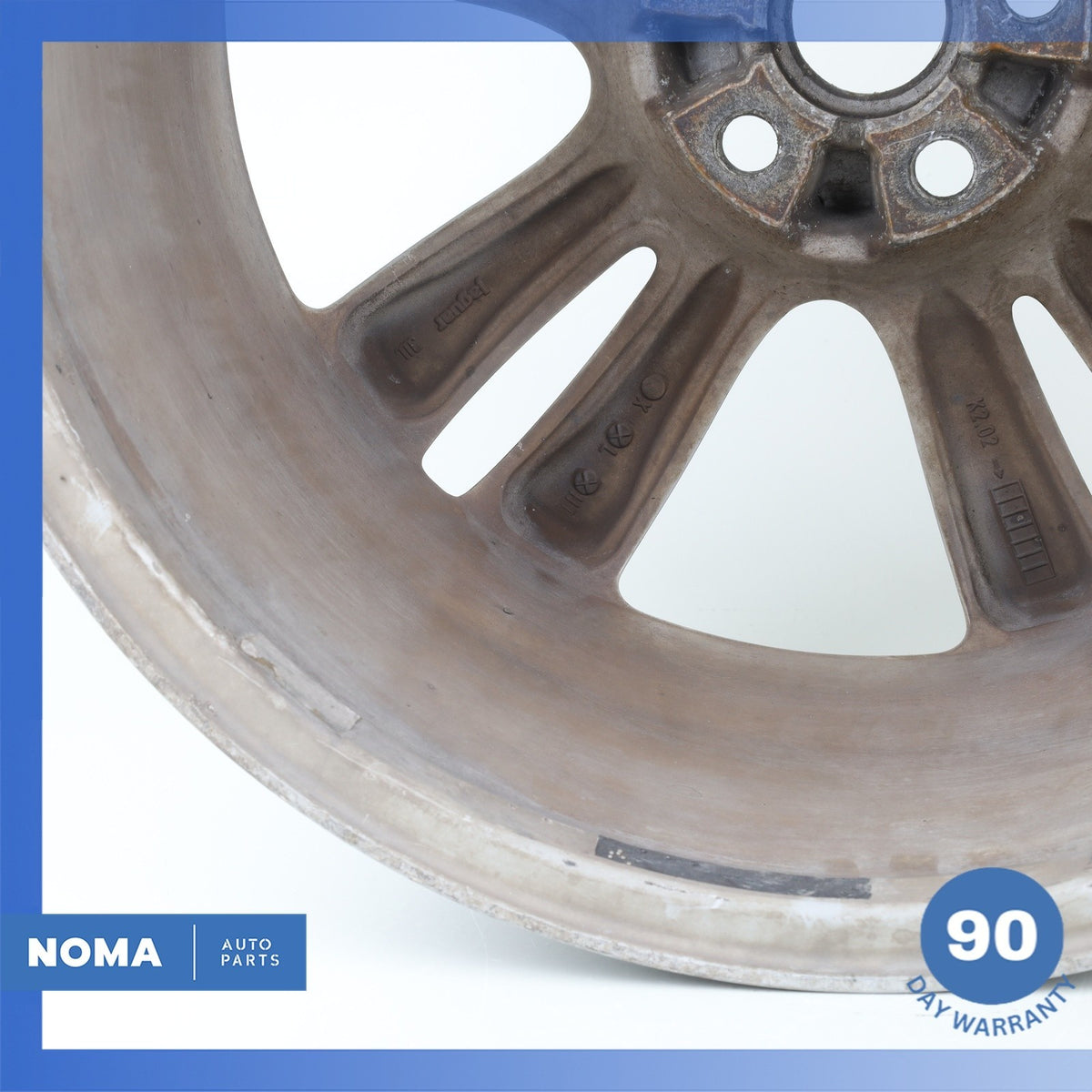 10-19 Jaguar X351 XJ Toba 9J x R19 19" Wheel Rim Set Silver OEM - photo 21