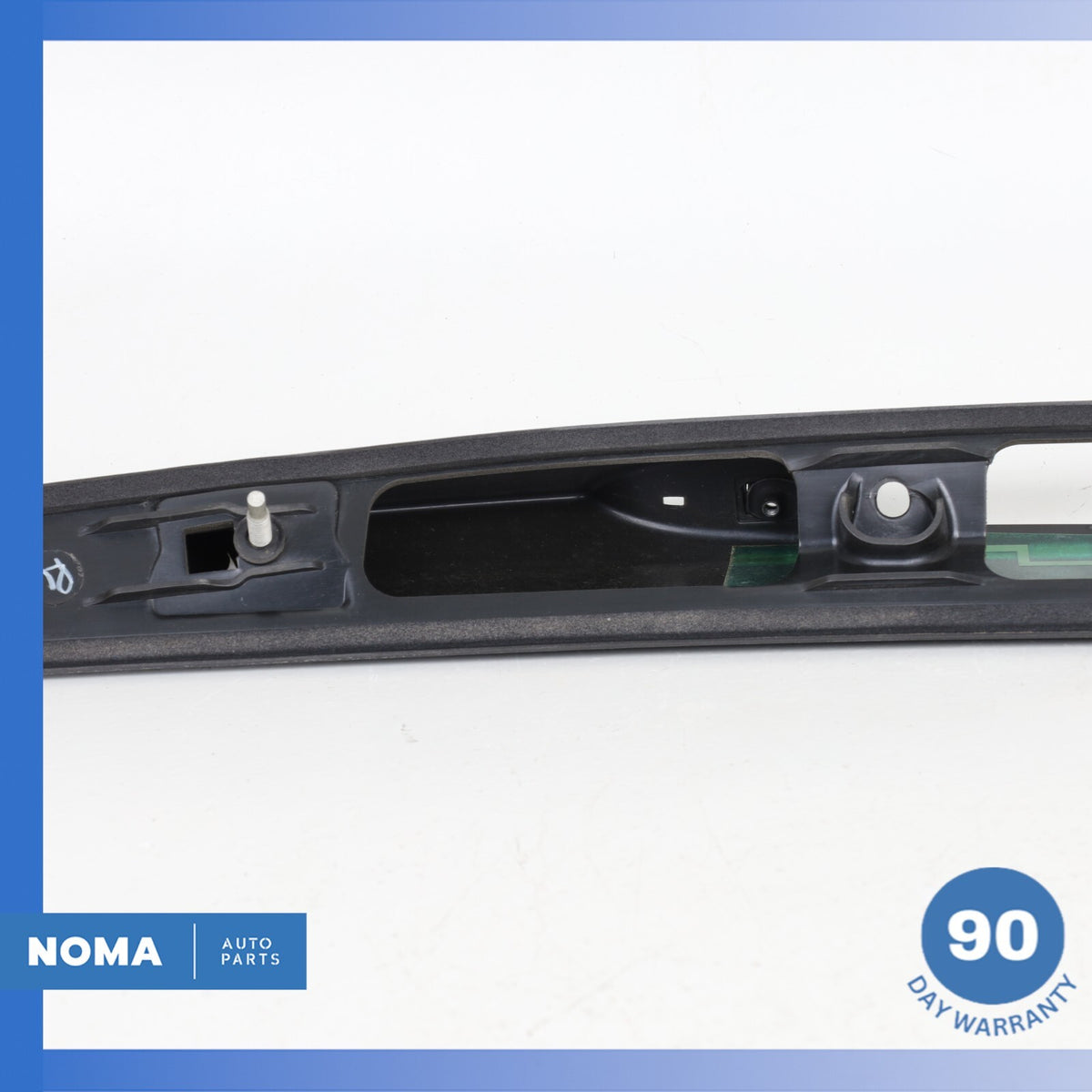 07-15 Jaguar X150 XK XKR Trunk Lid Molding Trim Spoiler Wing Ebony Black OEM - photo 11