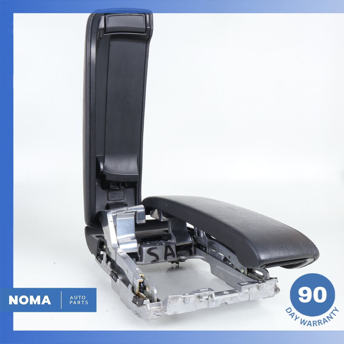 Audi D4 A8 Front Center Console Armrest Arm Rest Trim Black OEM - photo 9