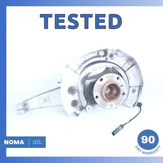 11-16 BMW F10 550i 640i Front Right Passenger Spindle Knuckle Hub w/ Shield OEM - photo 1