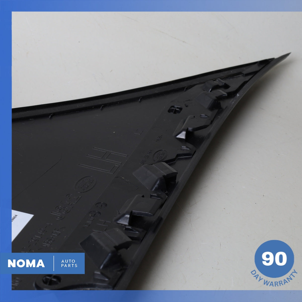 18-23 LR Range Rover L560 Velar Rear Left Side Exterior D-Pillar Molding OEM - photo 8