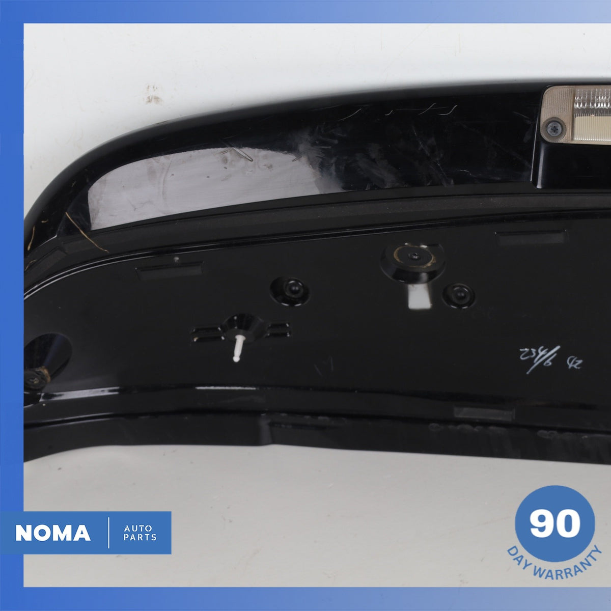 04-08 Lexus MHU33 RX400h Trunk Lid Molding Spoiler Wing w/ Light Black OEM - photo 12