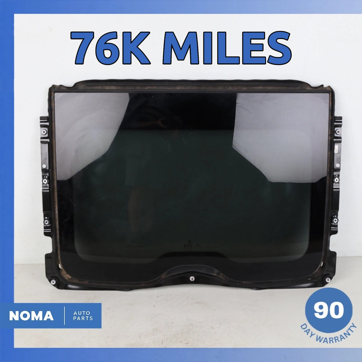 16-22 BMW G12 740i 750i M760i LWB Rear Panorama Sunroof Sun Roof Glass Panel OEM - photo 1