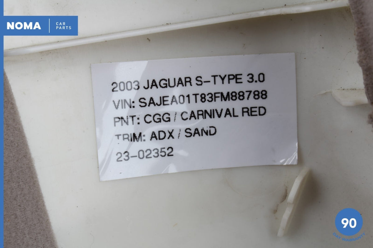 03-04 Jaguar S-Type X202 Front Left Driver Side A Pillar Cover Trim ADX OEM - photo 16