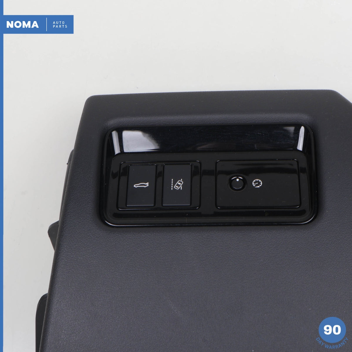 16-21 Jaguar X260 XF Left Driver Side Dash Knee Lower Cover w/Switches Black OEM - photo 5