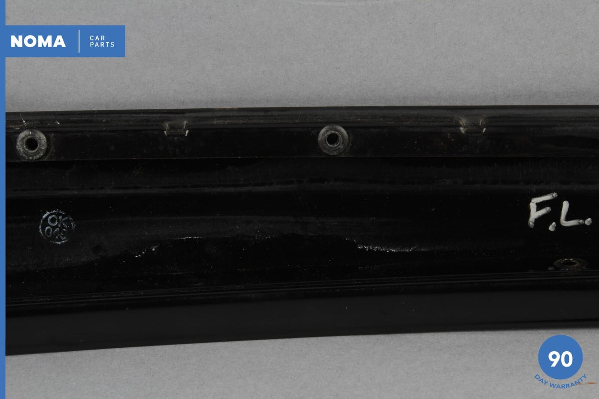 00-02 Jaguar S-Type X200 Front Left Side Outer Door B-Pillar Molding Black OEM - photo 8