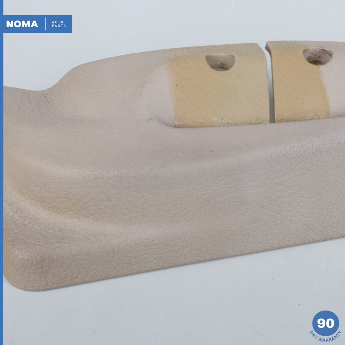 97-06 Jaguar XKR X100 Conv Rear Left Shoulder Seat Belt Trim Bezel Beige AGD OEM - photo 7