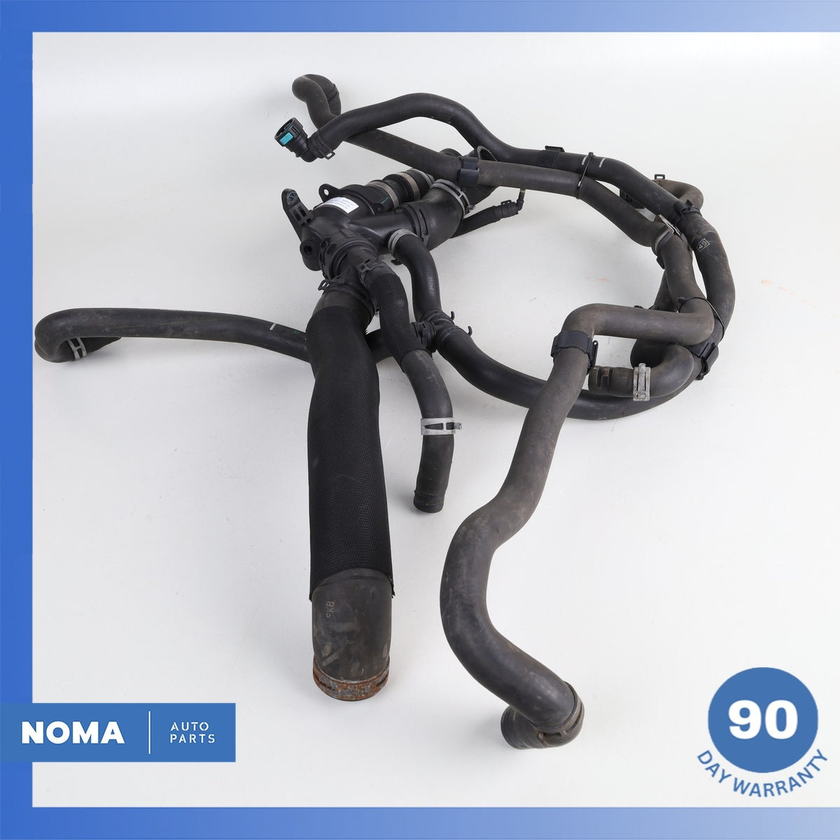 2014 Land Rover Range Rover L405 Engine Thermostat Housing DX238A587AB OEM - photo 14
