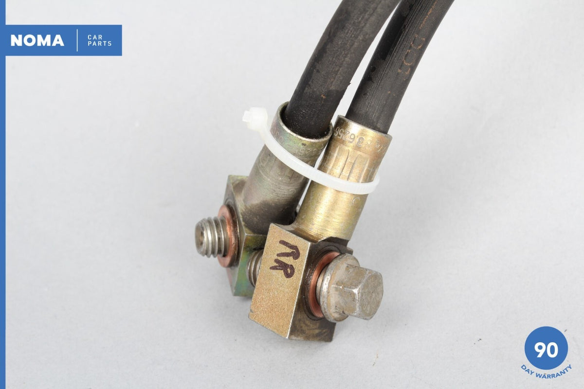 97-02 Jaguar XK8 X100 Rear Left & Right Side Flexible Brake Line Set of 2 OEM - photo 9