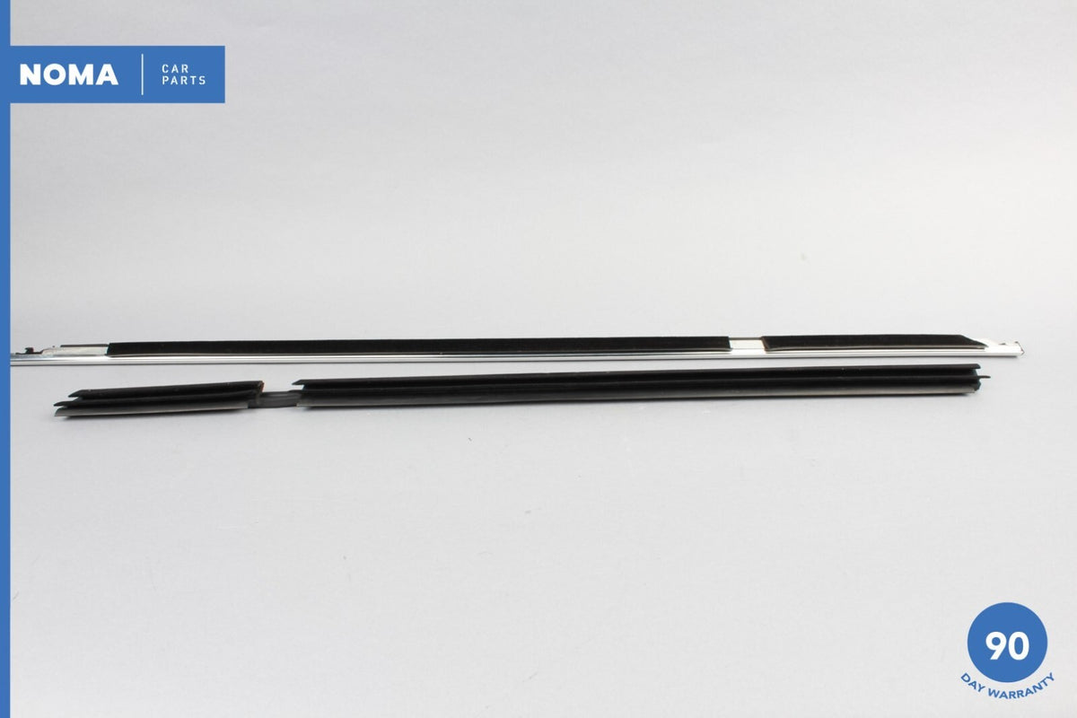 04-09 Jaguar XJ8 XJR X350 X358 SWB Rear Left Side Window Exterior Molding OEM - photo 12
