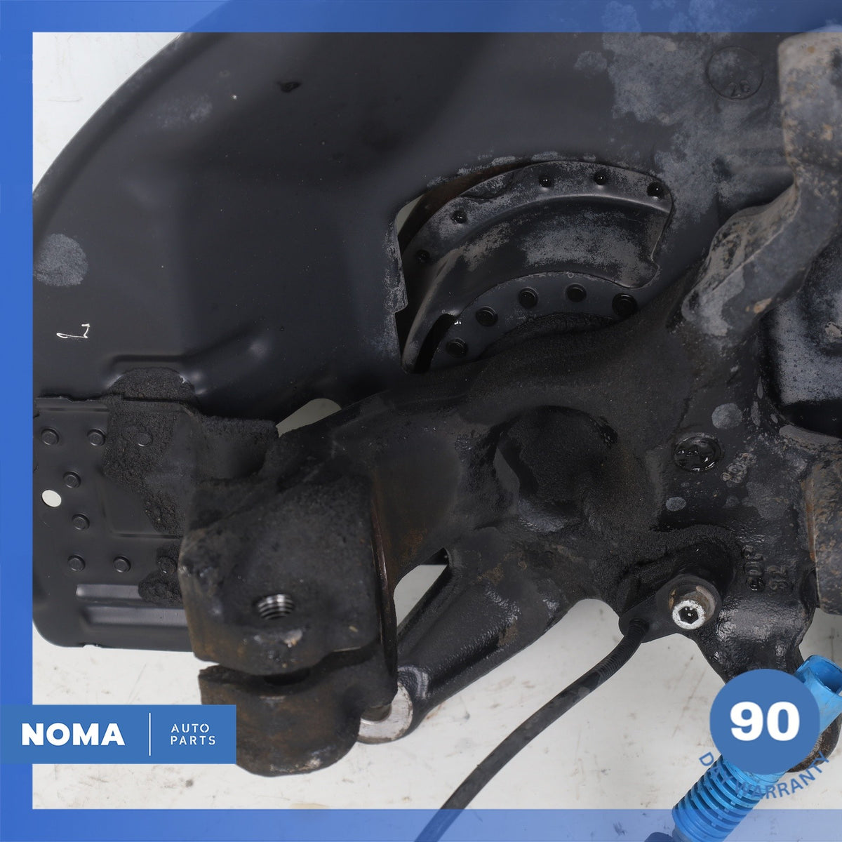 01-08 BMW E85 325Ci 325i Front Left Side Spindle Knuckle Hub w/ Shield OEM - photo 12