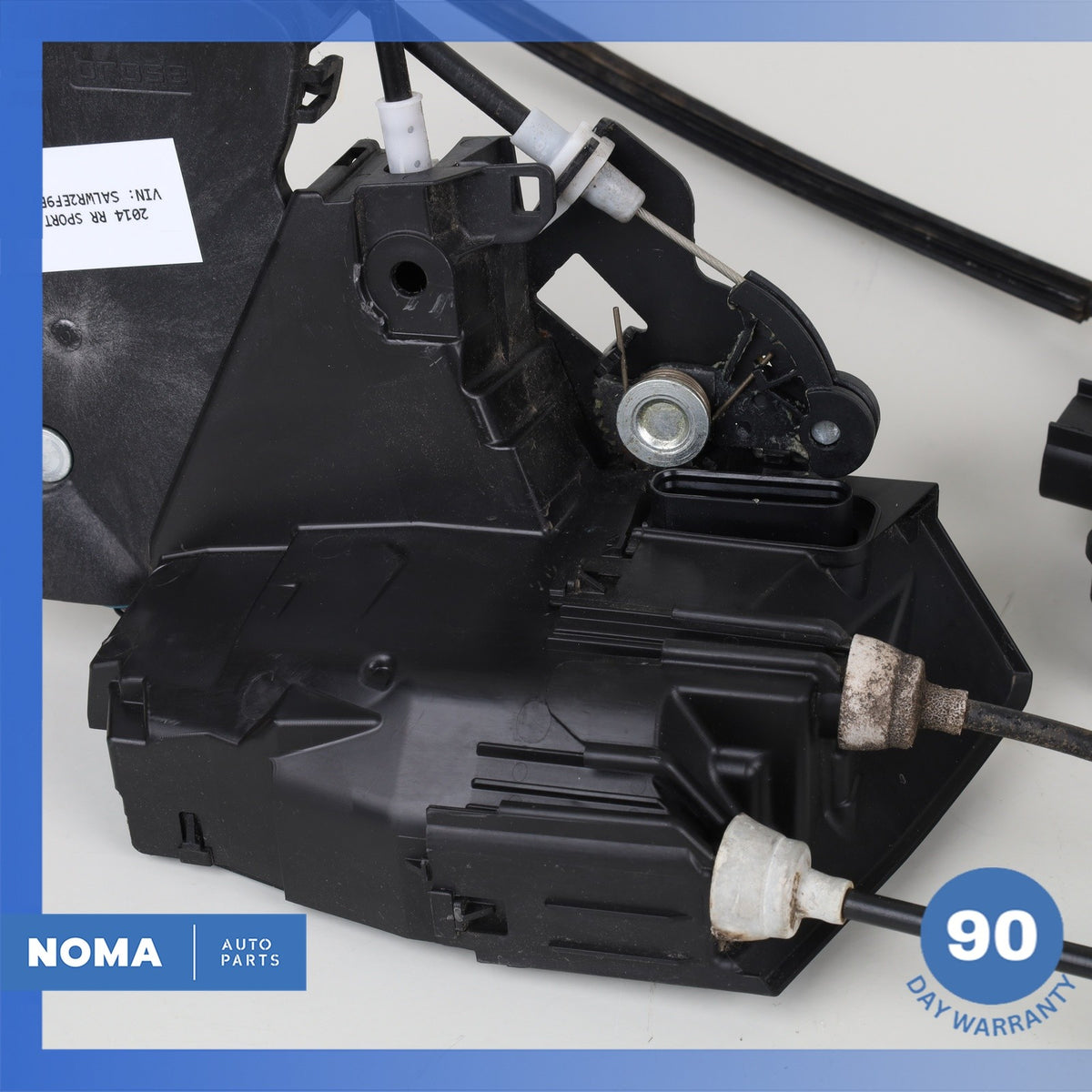 13-14 LR Range Rover Sport L494 Front Left Door Lock Actuator w/ Bracket OEM - photo 6