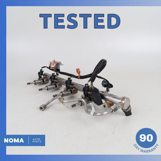 12-17 Jaguar X760 XE XF Evoque L538 2.0 Fuel Injector Rail w/ Injectors OEM - photo 1