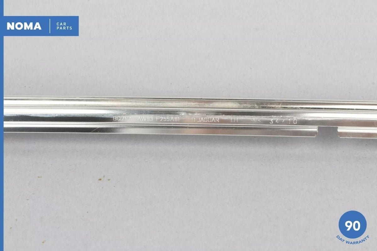 10-19 Jaguar X351 XJL XJR Rear Left Side Upper Door Exterior Window Moulding OEM - photo 7