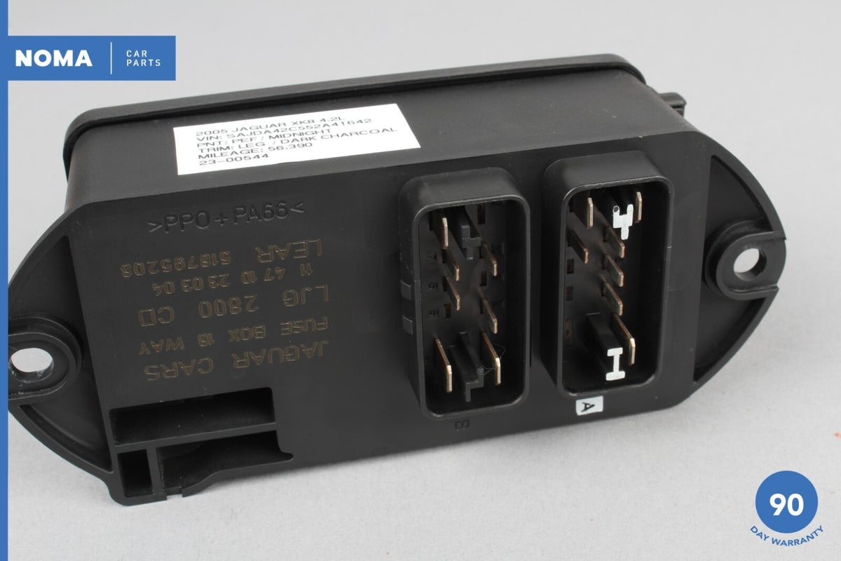 03-06 Jaguar XK8 X100 Right Engine Bay Room Relay Fusebox Fuse Box LJG2800CD OEM - photo 11