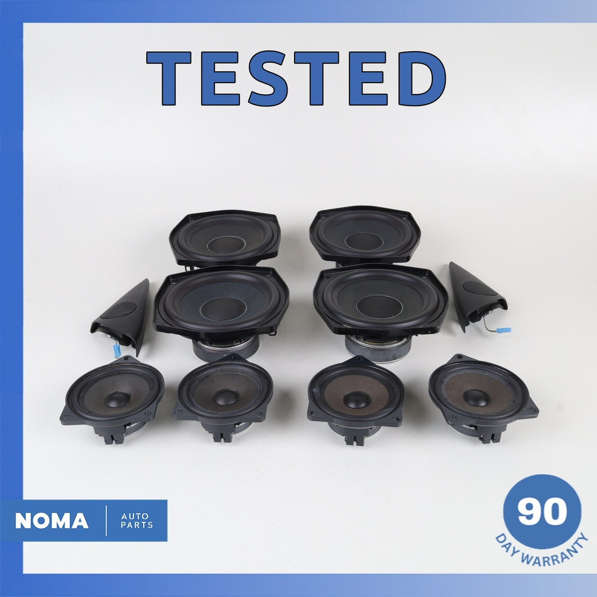 03-08 BMW E85 Z4 Top Hi-Fi Interior Tweeter Speaker Loudspeaker Set OEM - photo 1