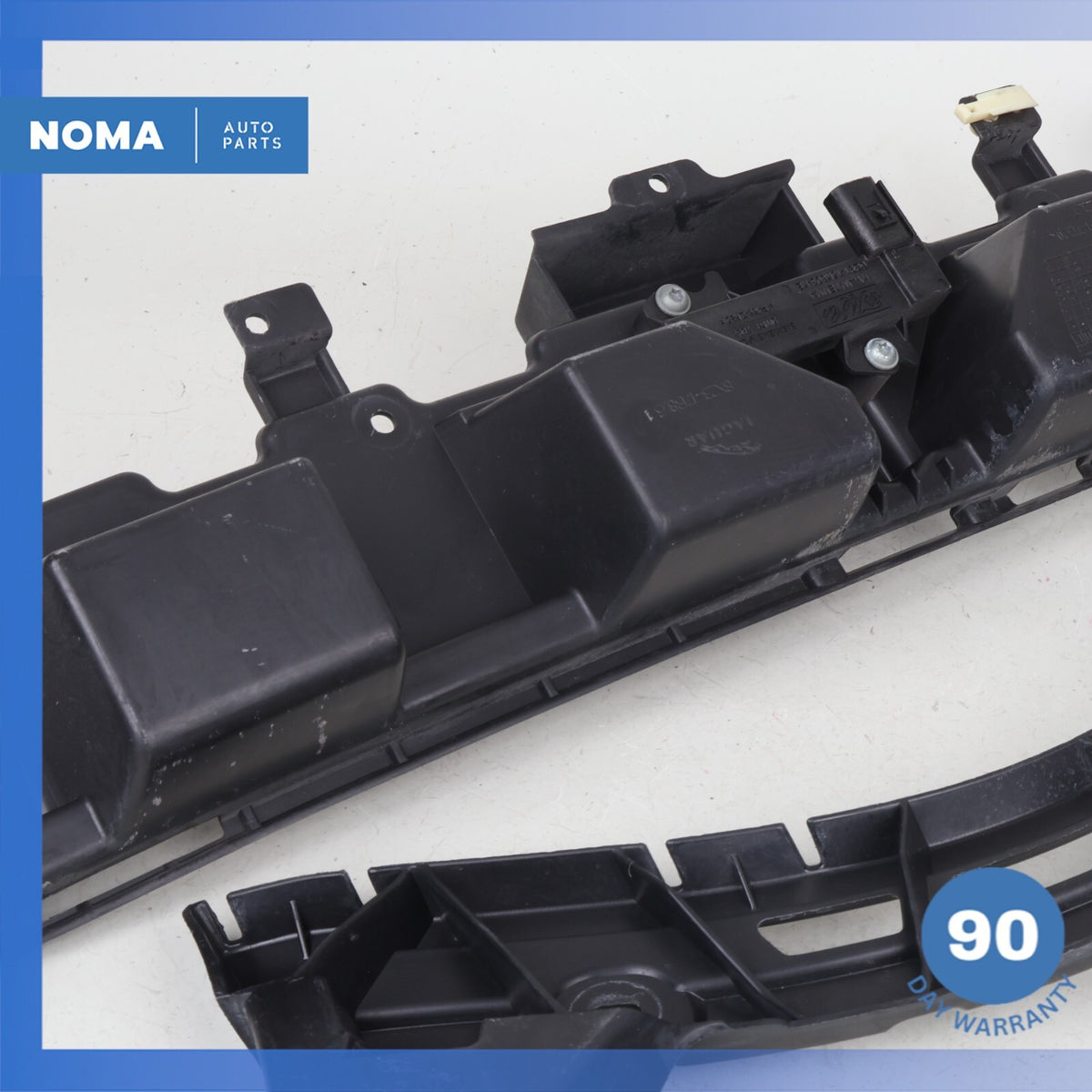 09-15 Jaguar X250 XF Rear Bumper Bracket Mount Support Set of 3 8X2317B861AD OEM - photo 11