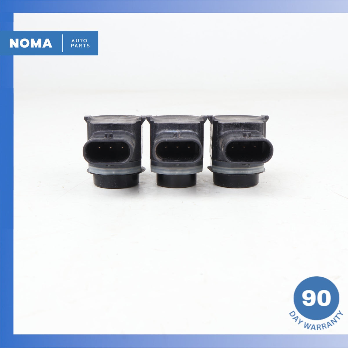 2017 Jaguar X152 F-Type Bumper Parking Aid Sensor Set of 3 9G9215K859DA OEM - photo 5