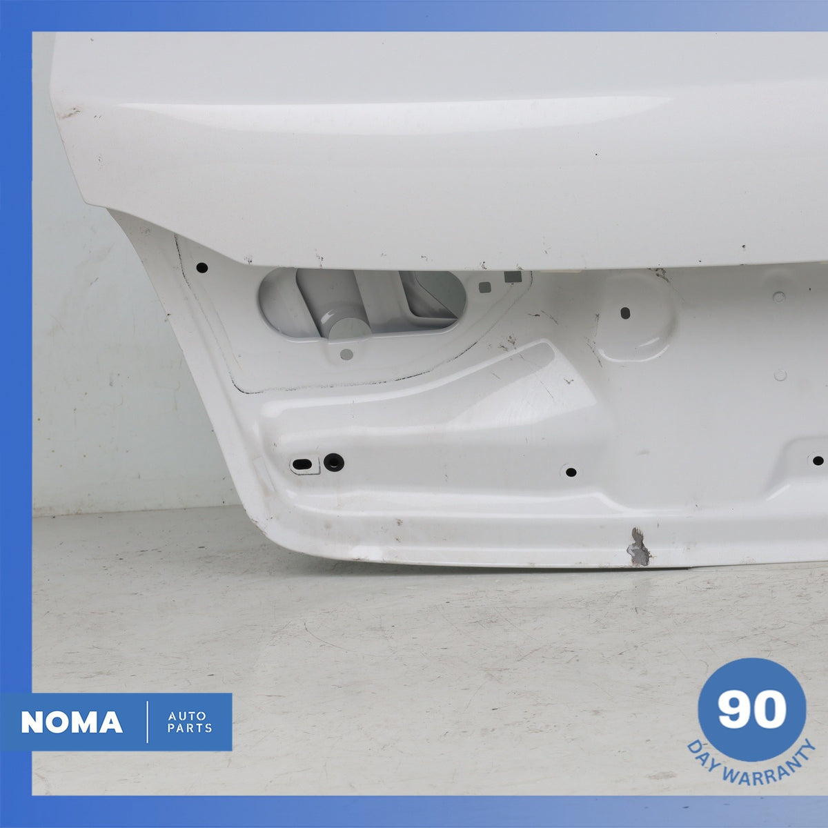 16-22 BMW G12 740i 750i Trunk Lid Panel Assembly White 41009481034 OEM - photo 7