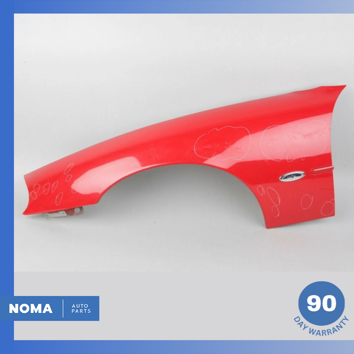 97-06 Jaguar X100 XKR XK8 Front Left Driver Side Fender Wing Red OEM - photo 1