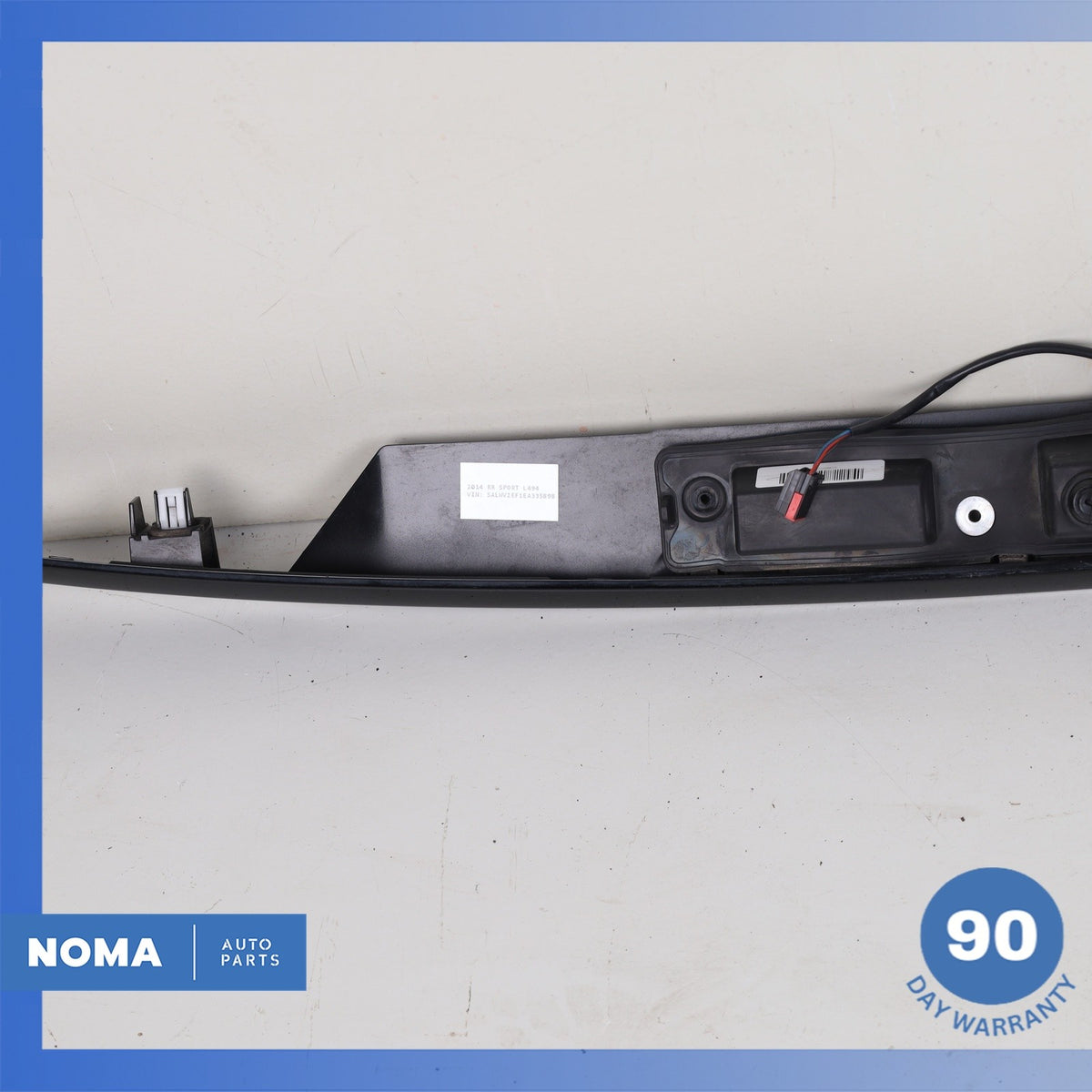 14-22 Range Rover Sport L494 Trunk Bezel License Plate Molding DK6240406DA OEM - photo 15