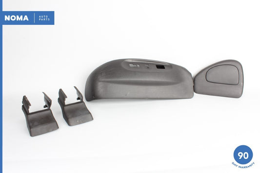 00-02 Jaguar S-Type X200 Front Left Driver Seat Cover Set of 4 Black LEG OEM - photo 1