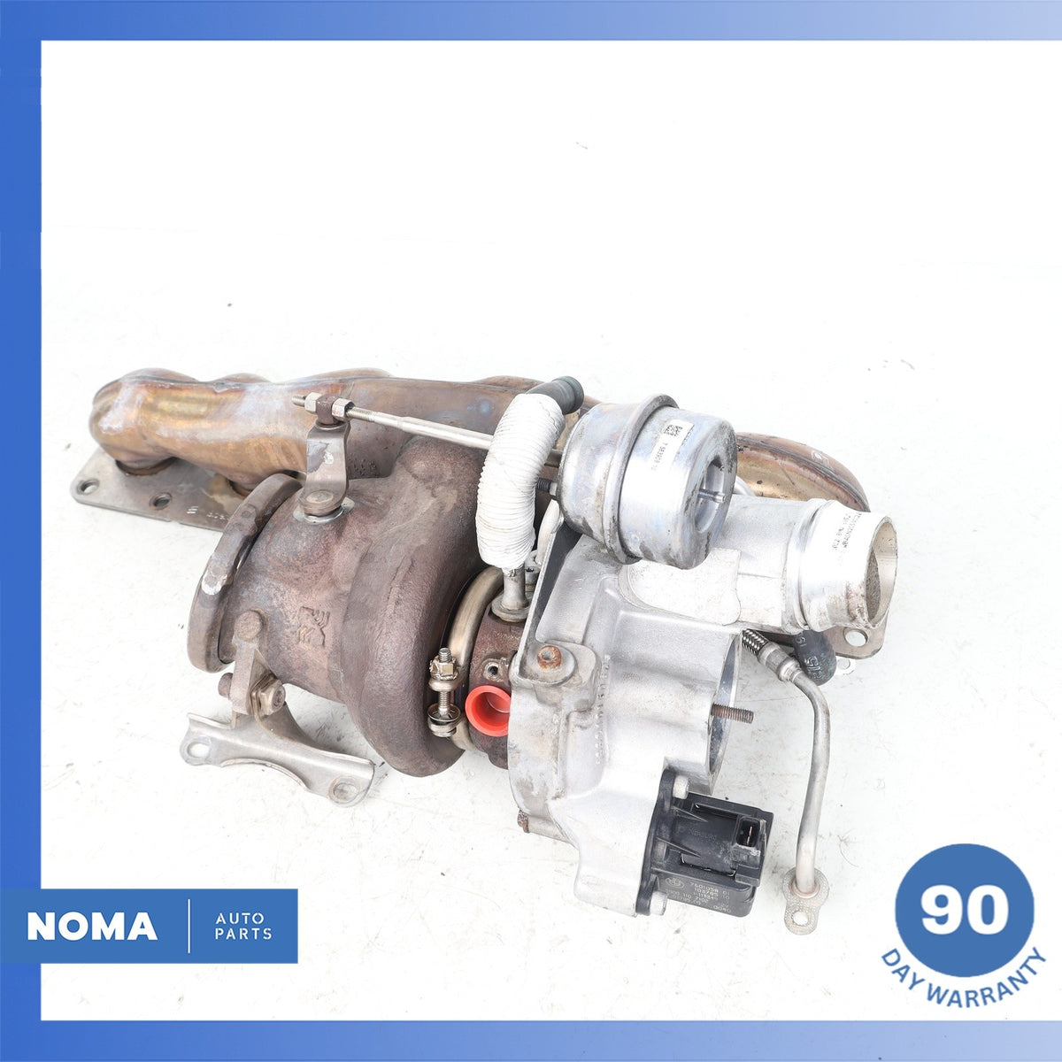 11-15 BMW F07 535i 740i 640i N55 3.0L Turbo Turbocharger 7583908 OEM - photo 7