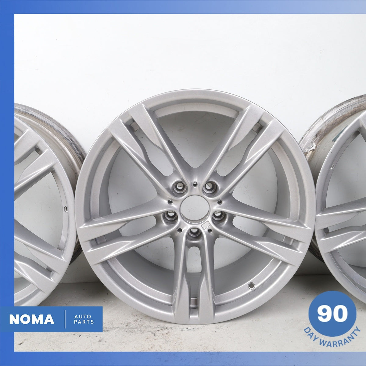 BMW F13 650i 8.5 / 9 x R20 20" Style 373 Wheel Rim Set Staggered Refurbished - photo 7
