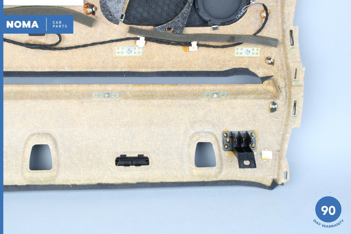 10-15 Jaguar XJ X351 Rear Parcel Shelf Trim Panel w/ Grilles & Harness PVJ OEM - photo 9
