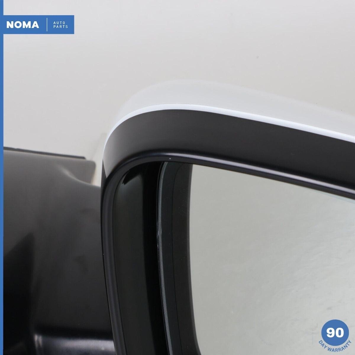 10-15 Jaguar X250 XF XFR Right Rear View Mirror Stratus w/ Blind Spot White OEM - photo 3
