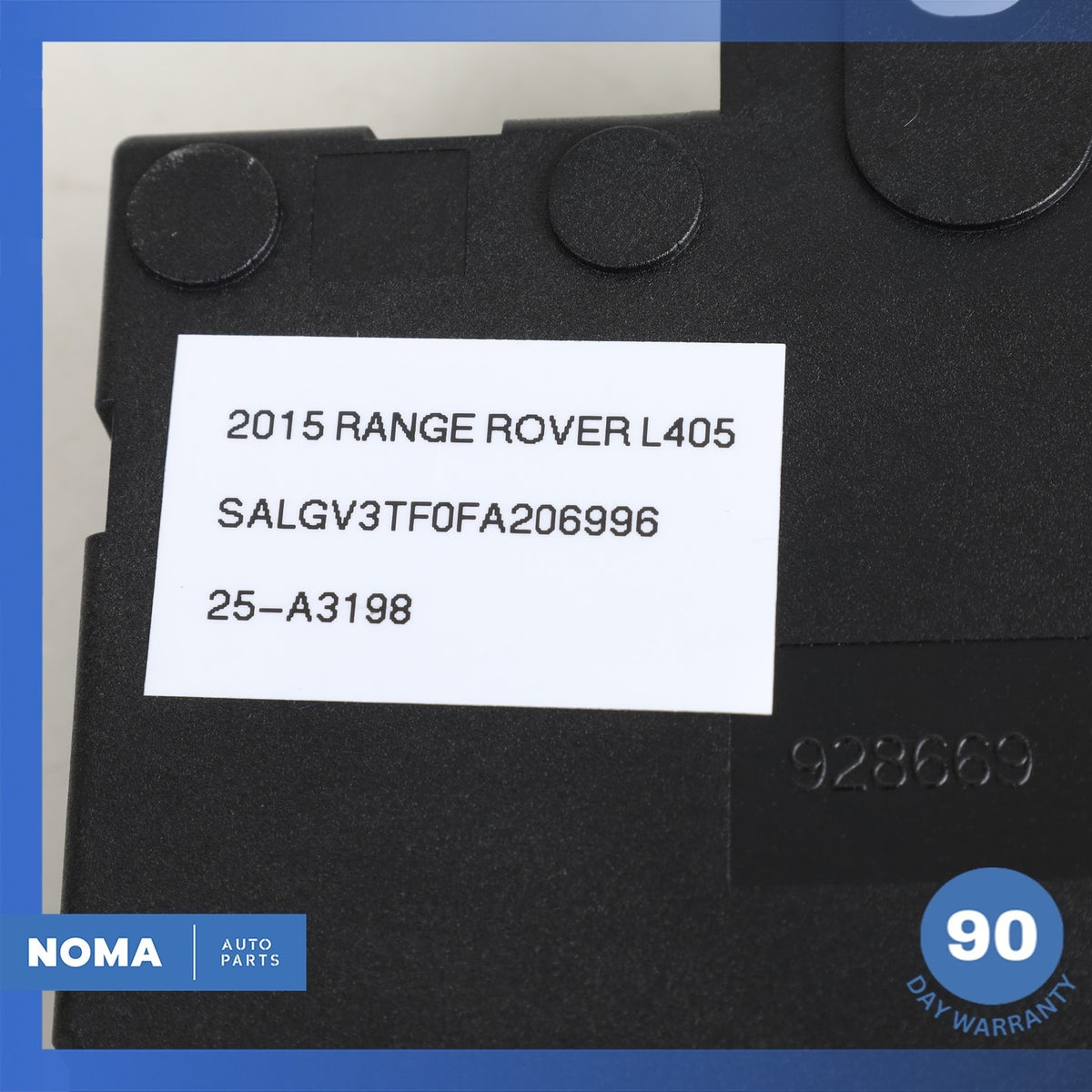 2015 Land Rover Range Rover L405 Trunk Lid Liftgate Tail Gate Control Module OEM - photo 7