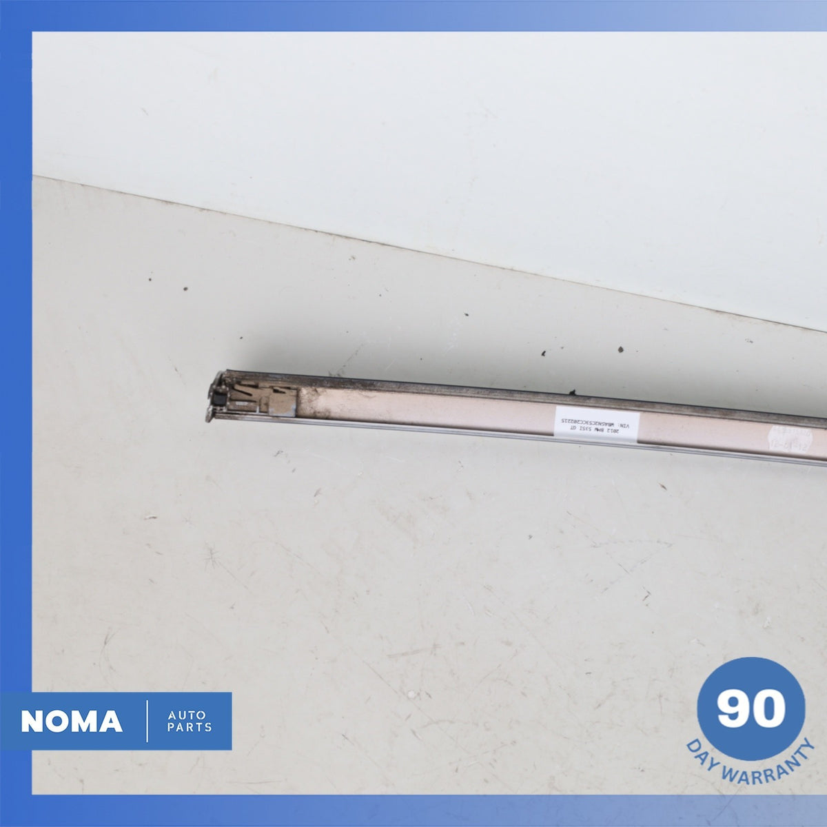 BMW F07 535i 550i GT Left Roof Drip Rail Upper Molding Trim 51137259919 OEM - photo 10