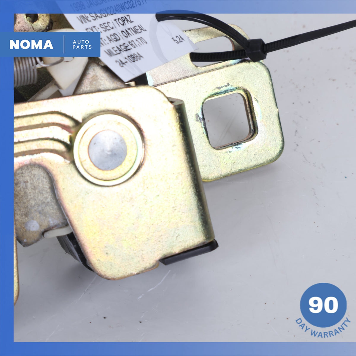 97-02 Jaguar X100 XK8 XKR Trunk Boot Latch Lock Mechanism w/ Cable GJE3500AA OEM - photo 14