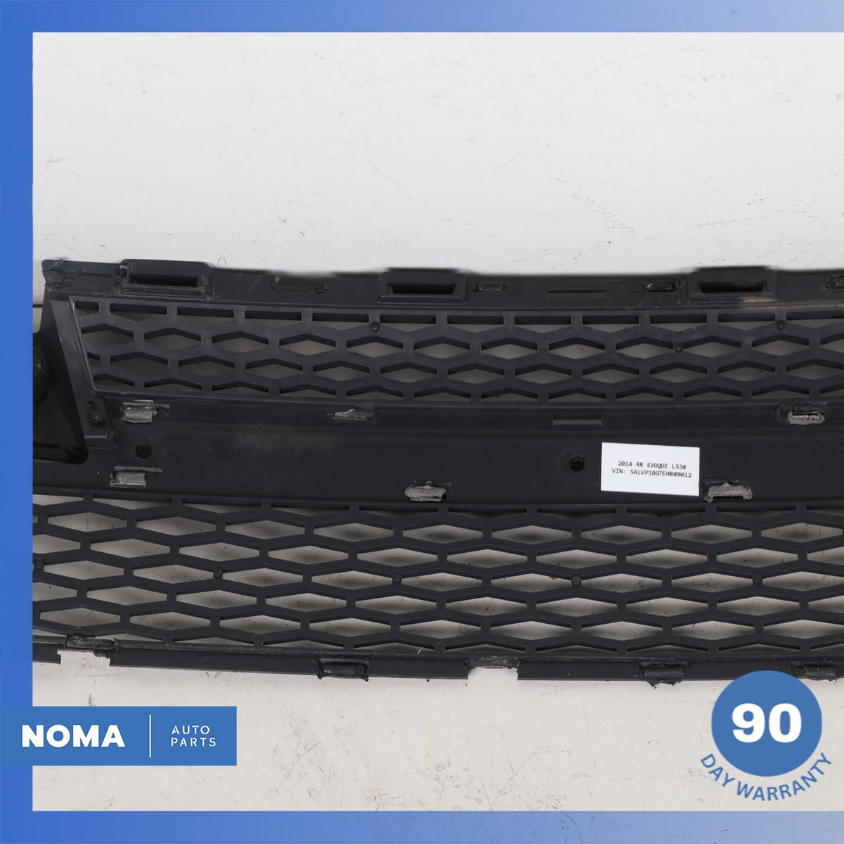 12-15 Range Rover Evoque L538 Front Bumper Center Lower Grill Grille OEM - photo 9