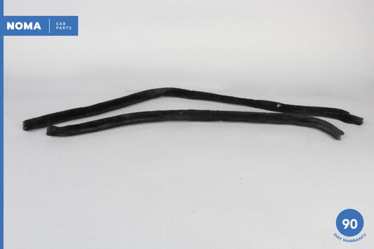 87-91 Jaguar XJS 5.3L HE Front or Rear Left & Right Door Seal Finisher Set OEM - photo 1
