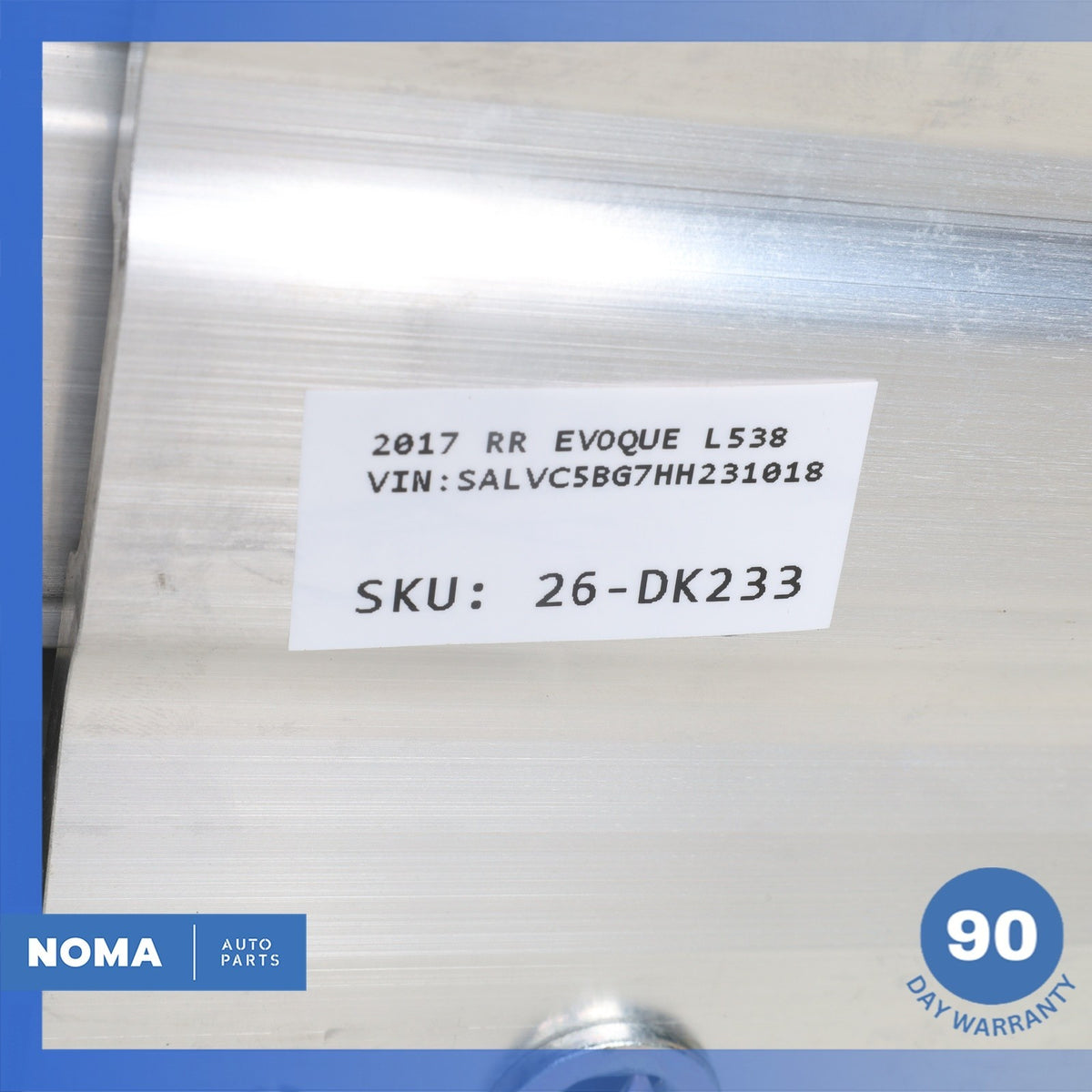 17-19 RR Evoque L538 Convertible Left or Right Rollover Protection Bar OEM 28k - photo 15