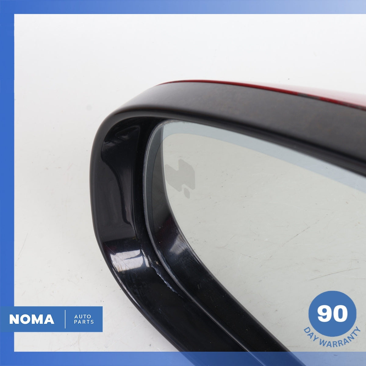 17-19 Jaguar X760 XE Left Rear View Door Mirror Red GX7317E699FA OEM 61k - photo 5