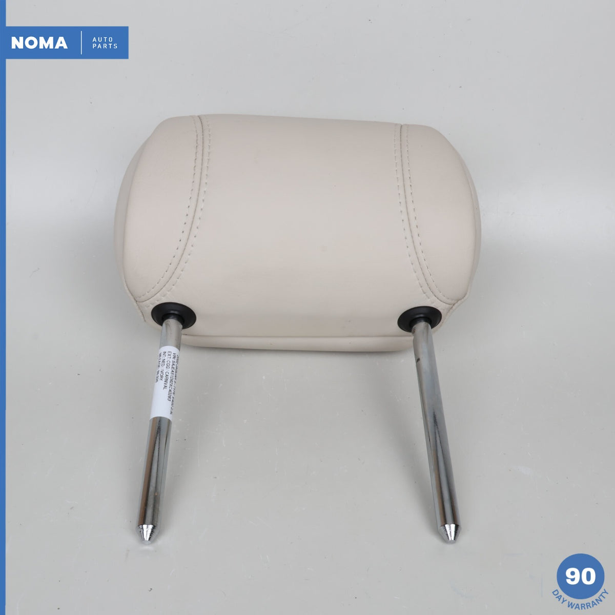 02-04 Jaguar X400 X-Type Rear Right or Left Side Headrest Head Rest Ivory OEM - photo 1
