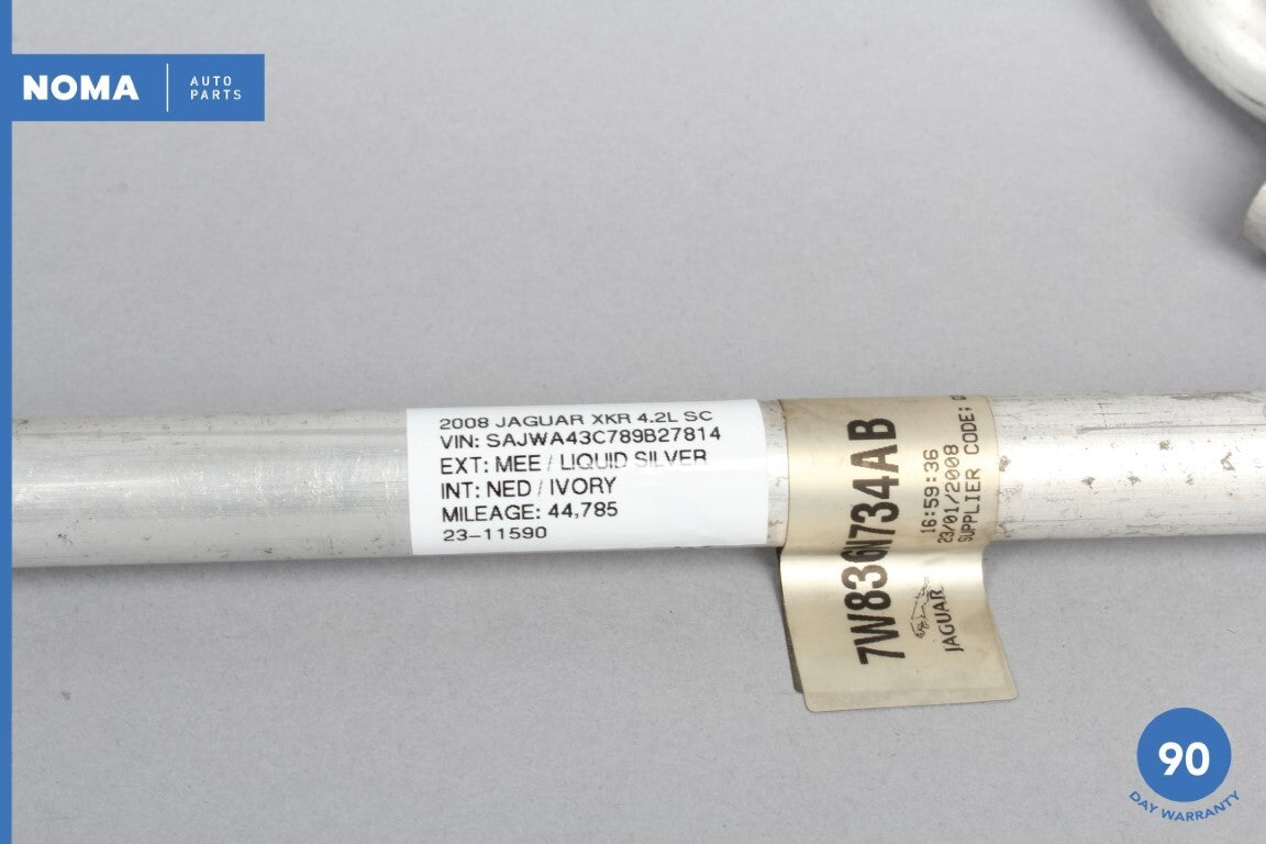 07-09 Jaguar XKR X150 4.2L S/C Engine Oil Fluid Twin Cooler Hose Line Pipe OEM - photo 5