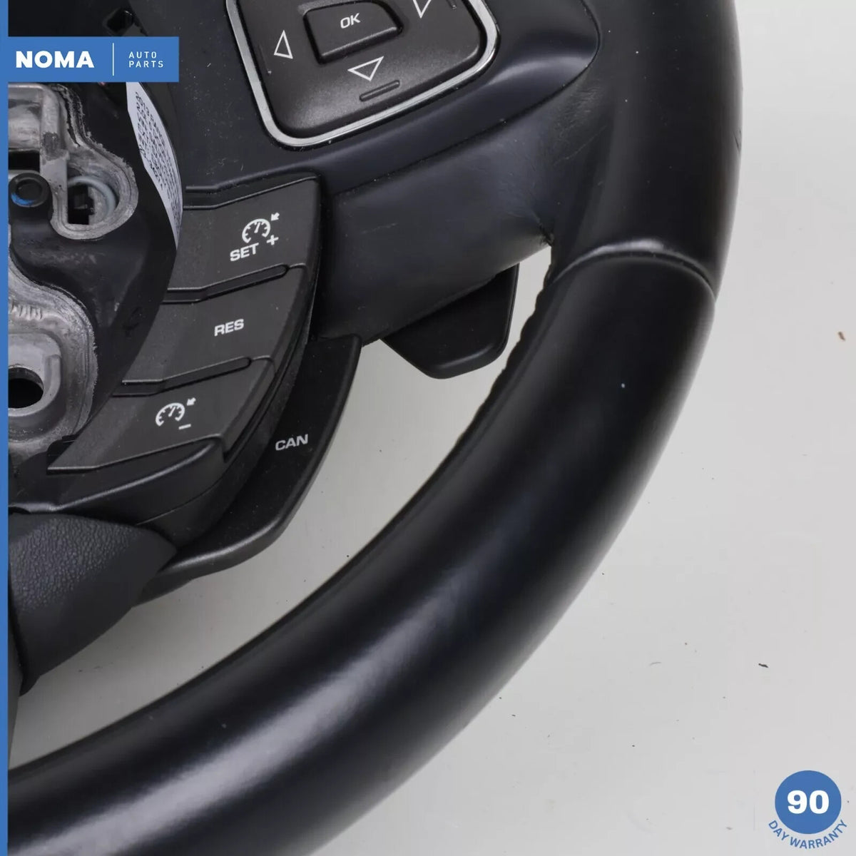12-19 Land Rover Range Rover Evoque L538 Steering Wheel Black OEM - photo 3