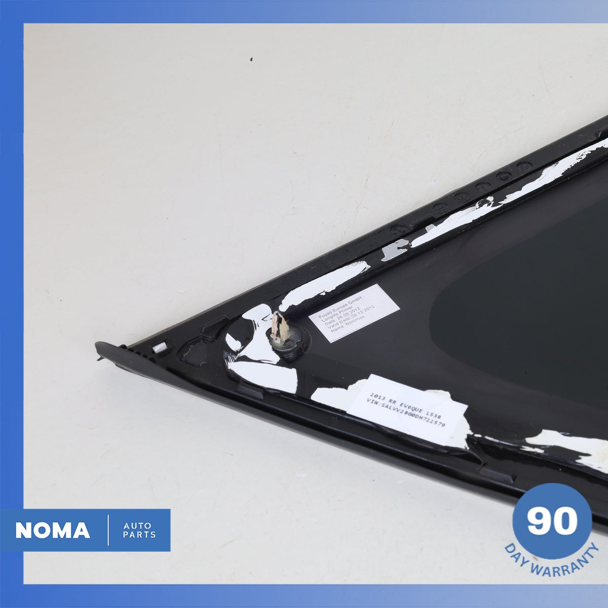 12-13 Land Rover Range Rover Evoque L538 Rear Right Passenger Quarter Glass OEM - photo 10
