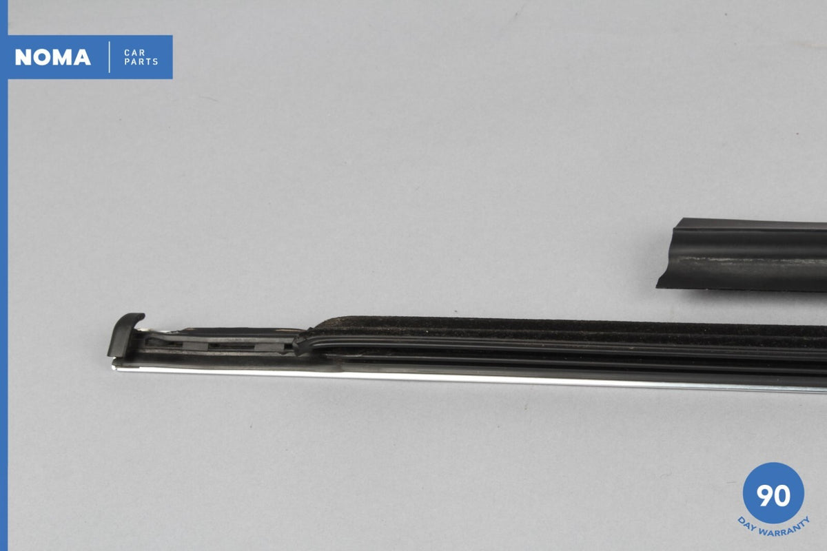 00-08 Jaguar S-Type X204 Rear Right Passenger Side Door Window Seal Set of 2 OEM - photo 12