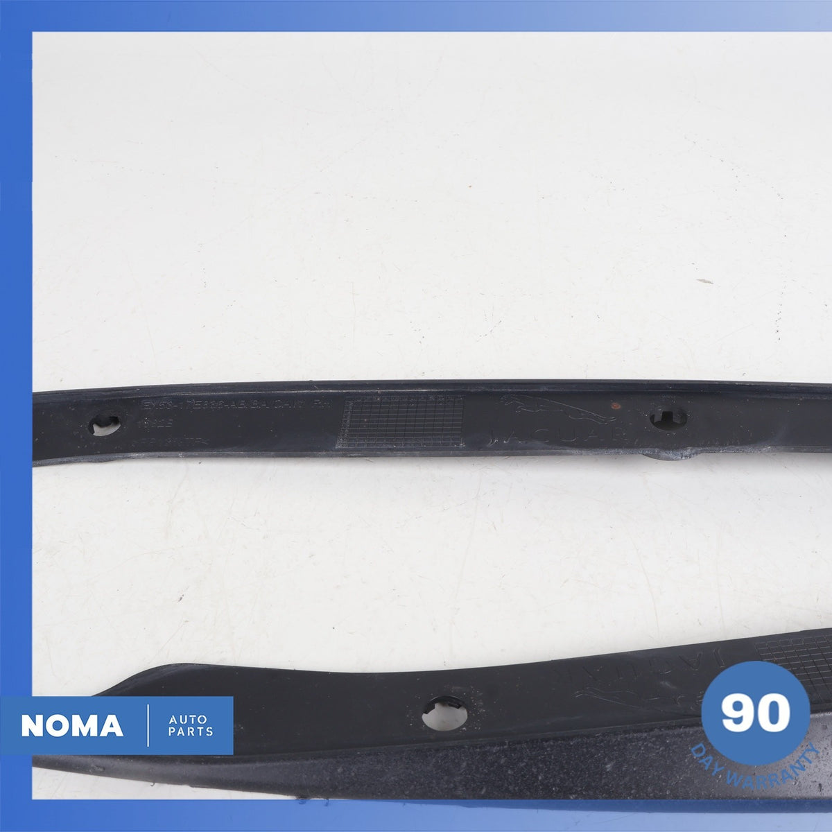 14-17 Jaguar X152 F-Type Front Left & Right Bumper Cover Molding Set OEM - photo 3